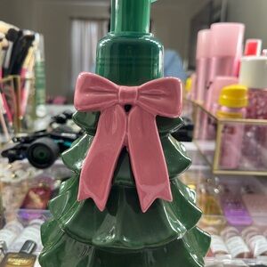 Bath&Body Works Christmas Tree with Pink Bow Decor